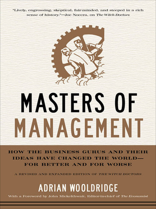 Title details for Masters of Management by Adrian Wooldridge - Available
